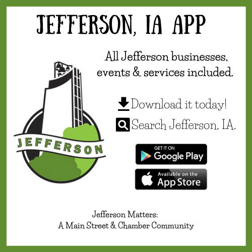 Jefferson Iowa Mobile App Now Available!